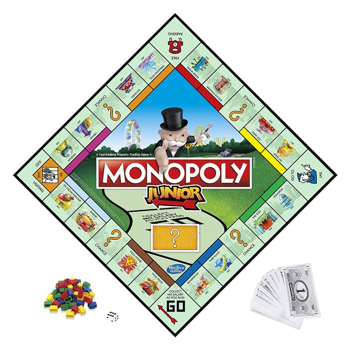 Junior Monopoly Board Game for Kids