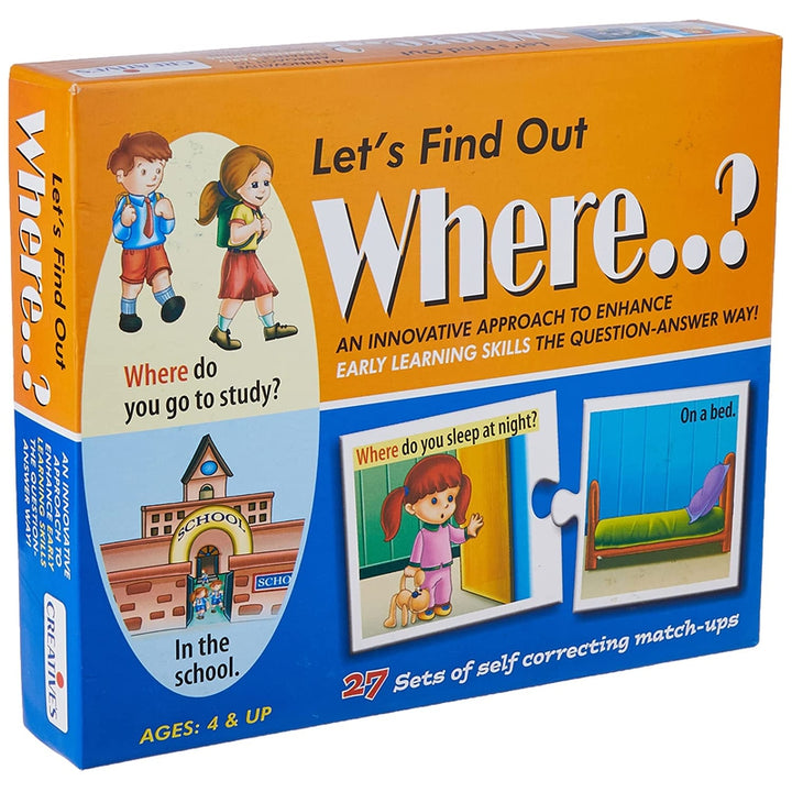 Let's Find Out - Where Puzzle (54 Pieces)