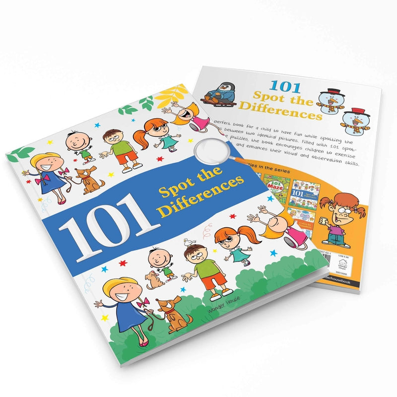 101 Spot the Differences : Fun Activity Books For Children