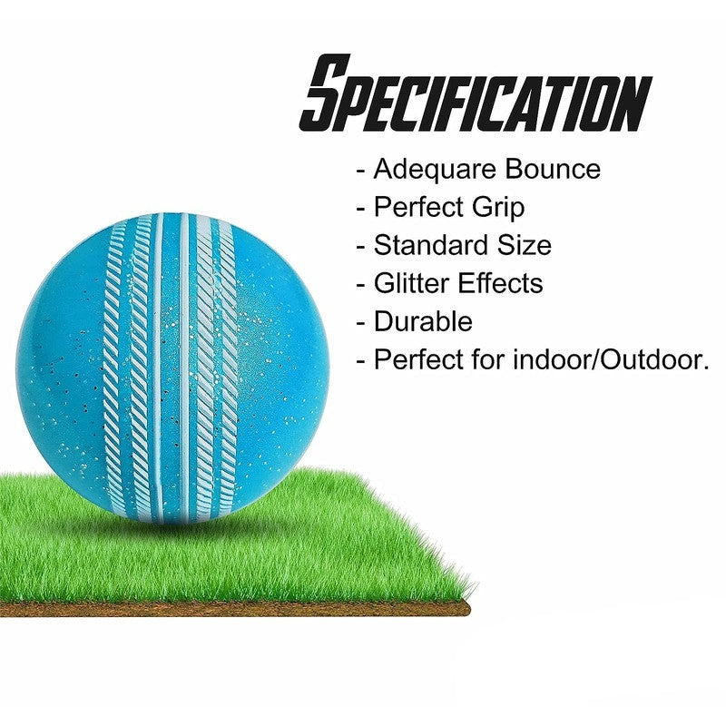 Jaspo T-20 Soft Cricket Balls (Pack of Three) - Sparkle Multi | All ages