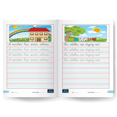 Cursive Writing Complete Sentence Books For Kids - Part 5