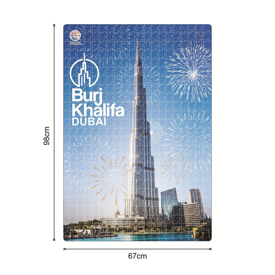 Ratna's Burj Khalifa Dubai Jumbo Floor - Jigsaw Puzzle I 500 Pieces