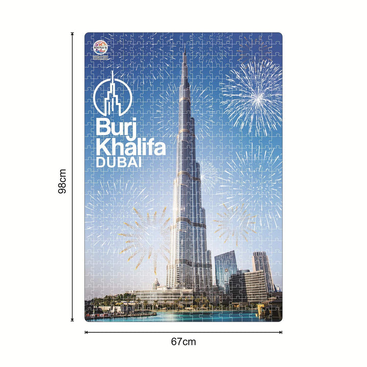 Ratna's Burj Khalifa Dubai Jumbo Floor - Jigsaw Puzzle I 500 Pieces