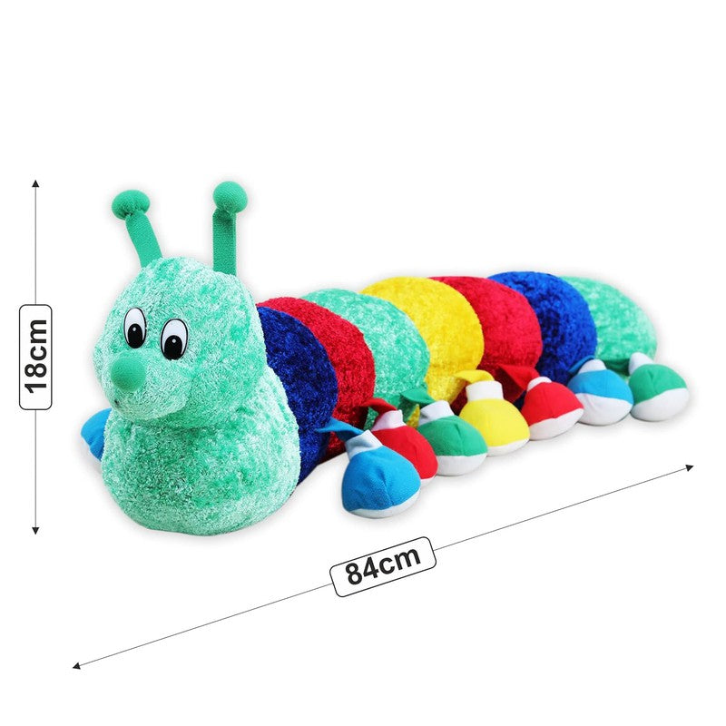 Plush Caterpillar Soft Toys for Kids - 84 cm