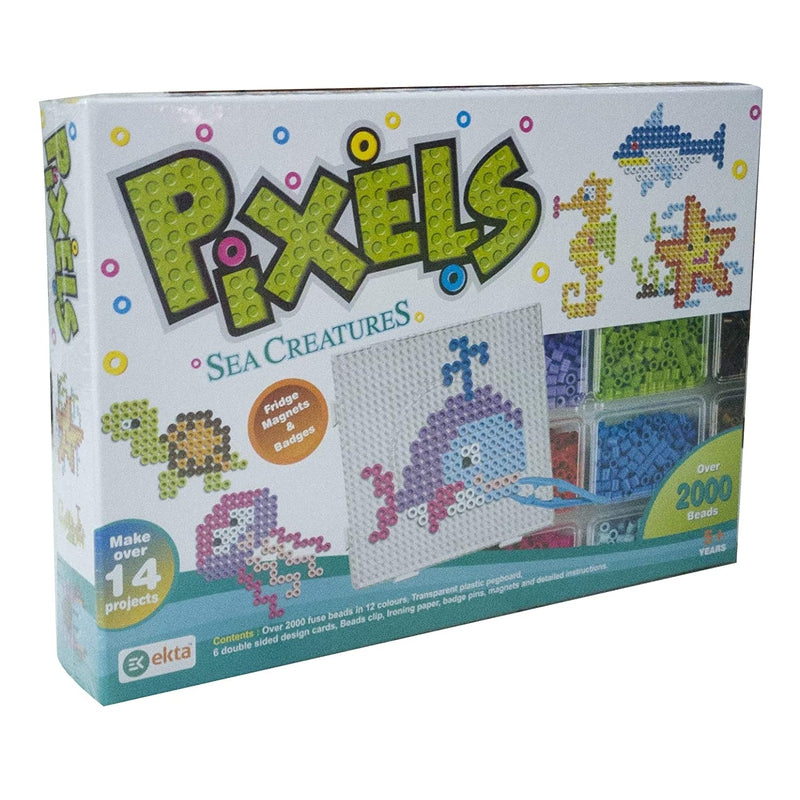 Pixels - Sea Creatures - Activity Kit