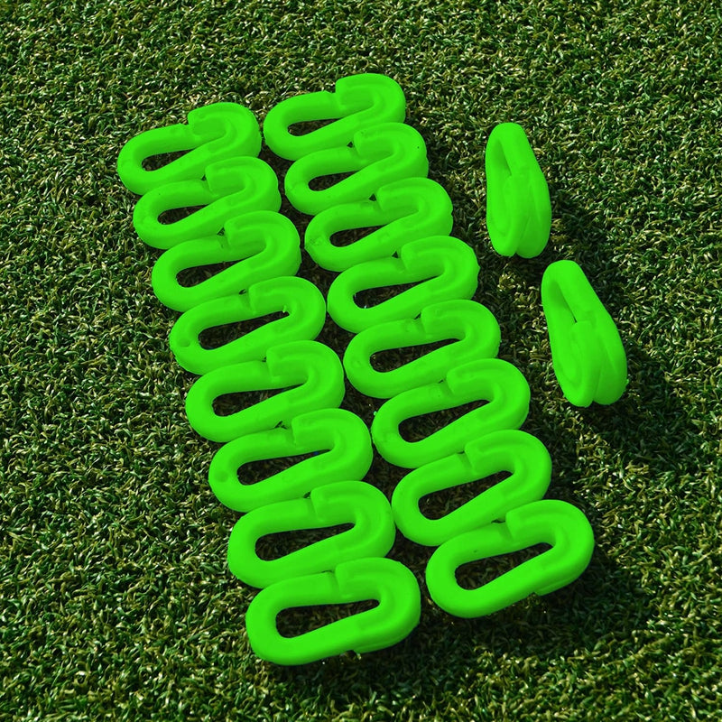 Fitfix Soccer Goal Net Clips (Pack of 80) - Green