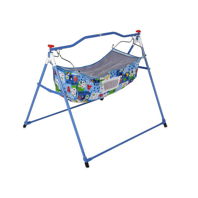 Ghodiya Cradle/Swing with Full Protective Net Cover for Toddlers