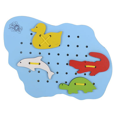 Sewing Pond with Water Animals