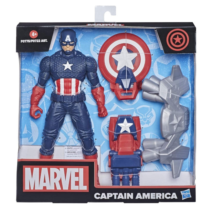 Marvel Captain America Action Figure with 3 Accessories