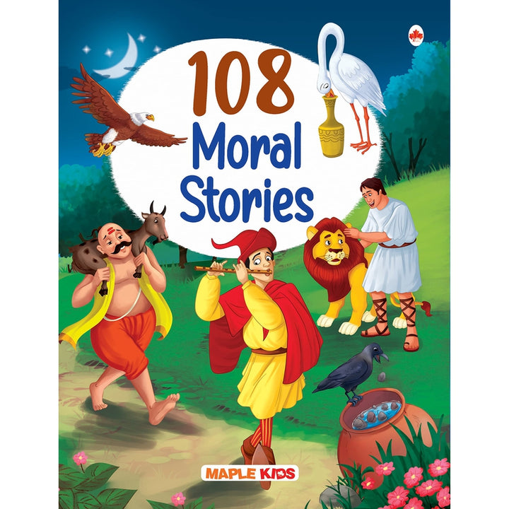 108 Moral Stories (Illustrated) - Story Book for Kids