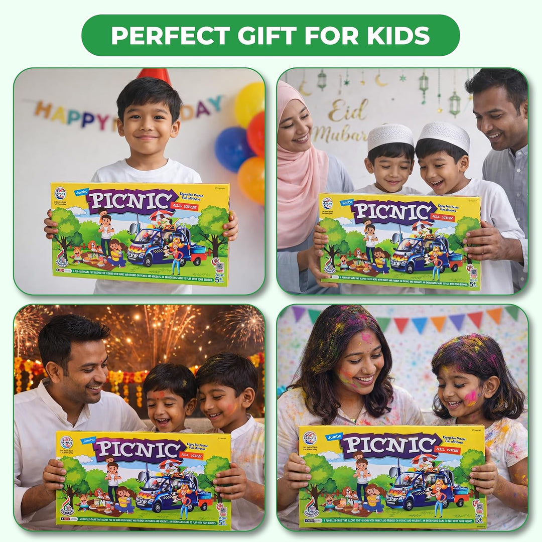 Ratna's Jumbo Picnic Board Game | Family Game