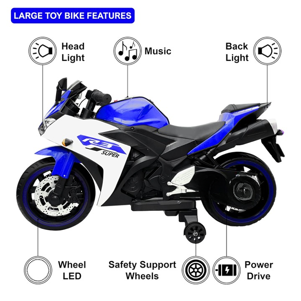 Ride-On | Rechargeable Battery Operated | Nexus R3 Bike (COD Not Available)