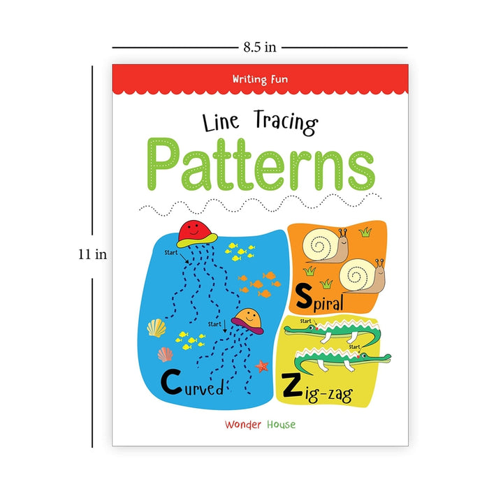 Writing Practice Boxset: Pack of 4 Books (Writing Fun: Write And Practice Capital Letters, Small Letters, Patterns and Numbers 1 to 10)