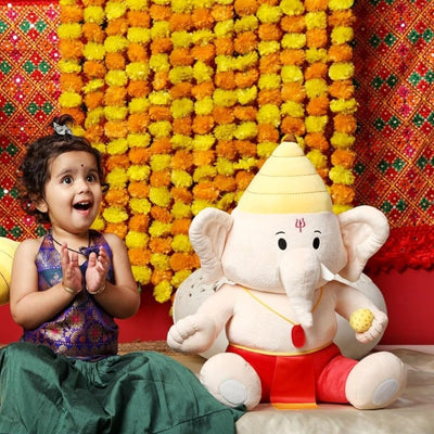 Baby Ganesh Large (22 inch) Huggable Plush Toy