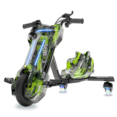 Tygatec T9 3 Wheel Electric 360 Drift Scooter for Kids and Adults With Led Light and Bluetooth - COD Not Available