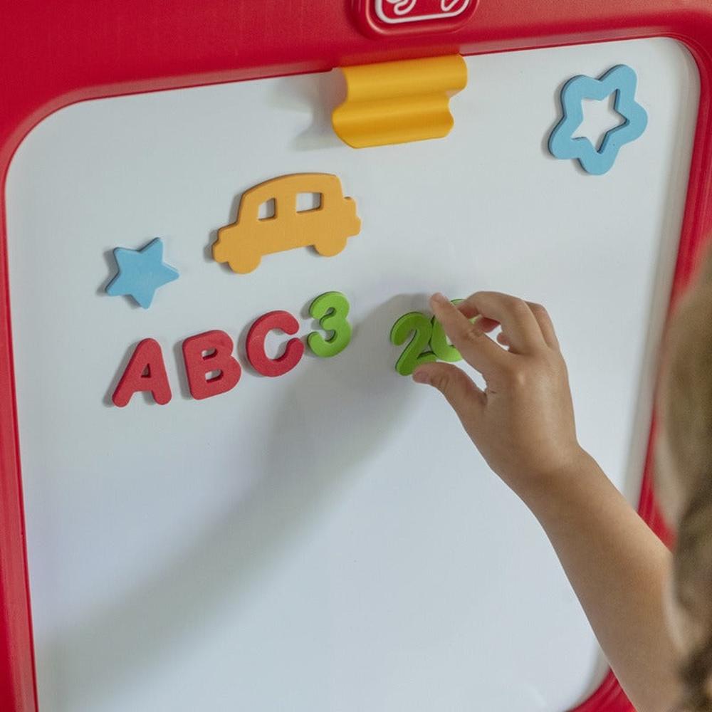 STEP2 All Around Easel For Two - Red (3-8 Years)