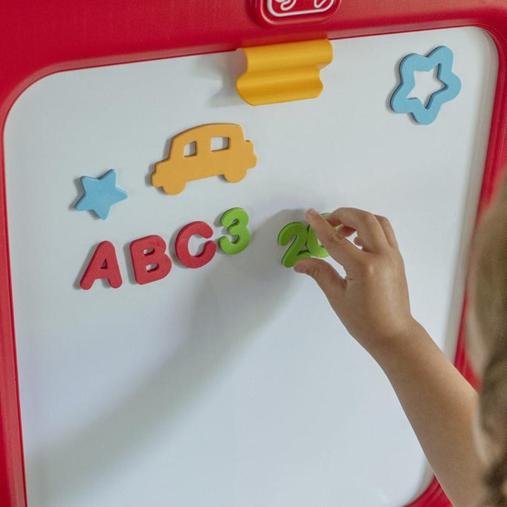 STEP2 All Around Easel For Two - Red (3-8 Years)