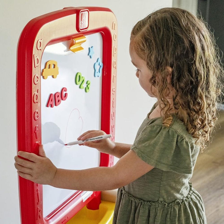 STEP2 All Around Easel For Two - Red (3-8 Years)
