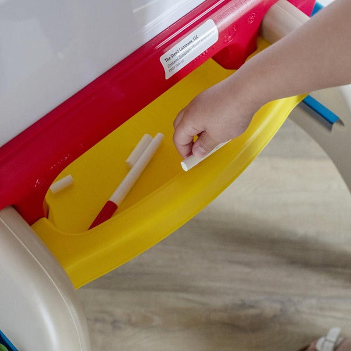 STEP2 All Around Easel For Two - Red (3-8 Years)