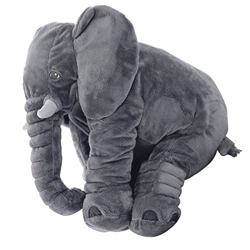 Elephant Shaped Baby Pillow (Grey)