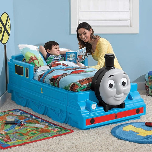STEP2 Thomas The Tank Engine Toddler Bed with Built In Storage (2-6 Years)