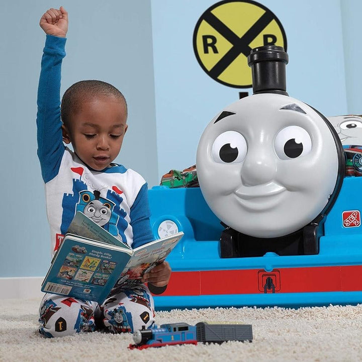 STEP2 Thomas The Tank Engine Toddler Bed with Built In Storage (2-6 Years)