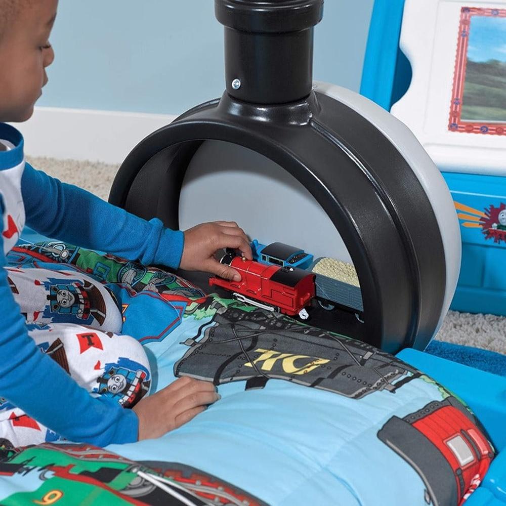 STEP2 Thomas The Tank Engine Toddler Bed with Built In Storage (2-6 Years)