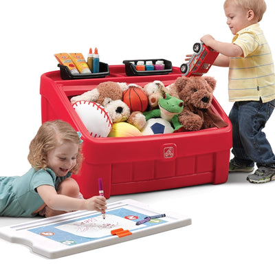 2-in-1 Toy Box & Art Lid (COD Not Available)