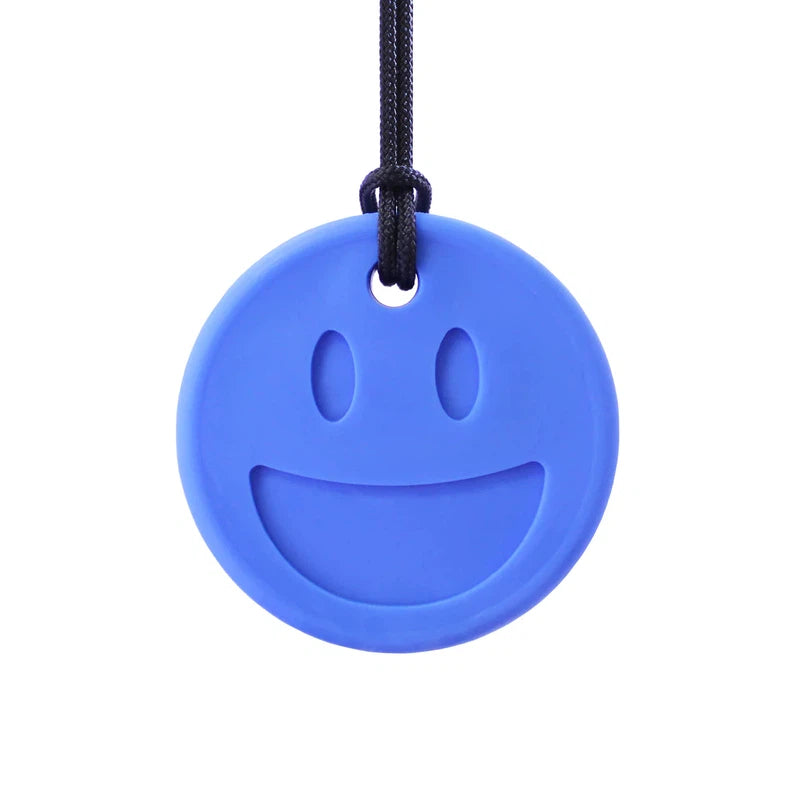 ARK's Green Smiley Face Chew Necklace