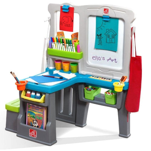 STEP2 Great Creations Double-Sided Art Center Desk (3-9 Years)