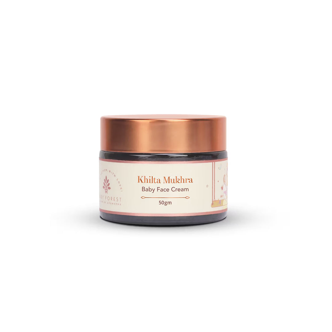 Baby Forest Khilta Mukhra Baby Face Cream - 50 gm