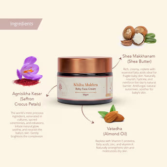 Baby Forest Khilta Mukhra Baby Face Cream - 50 gm