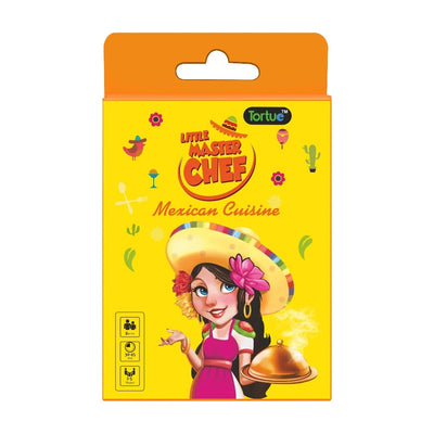 Little Master Chef Mexican Cuisine (Fun Deal Card Game For Food Loving Family) | 2-5 Players