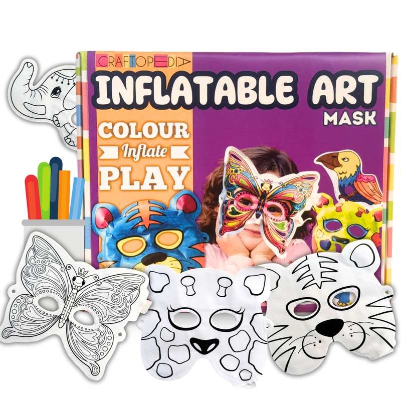 DIY Creative Inflatable Art and Craft Kit (4-8 Years)