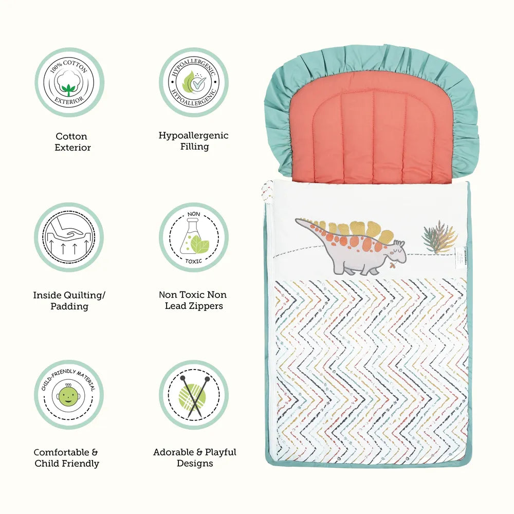 Abracadabra Nest Bag - Sleeping Bag with Theme D for Dino