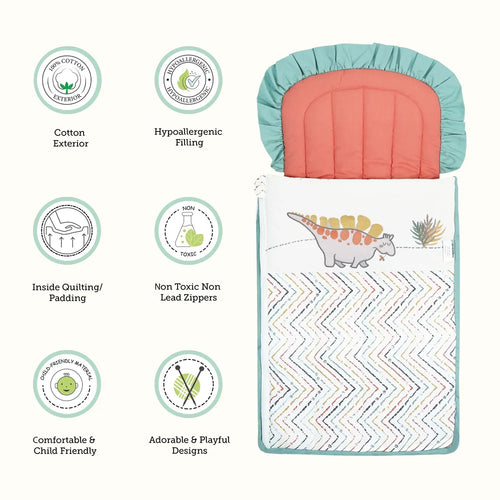 Abracadabra Nest Bag - Sleeping Bag with Theme D for Dino