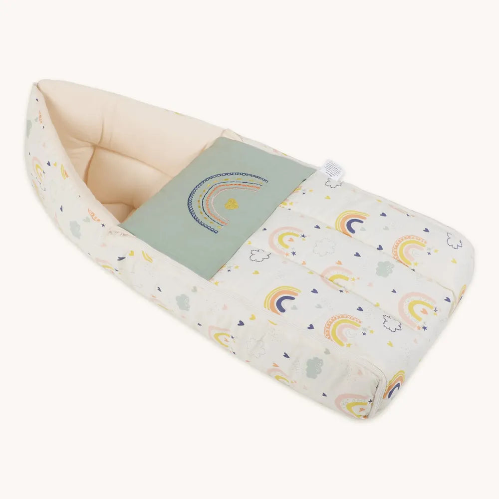 Abracadabra Baby Carry Cot Nest - Rainbow