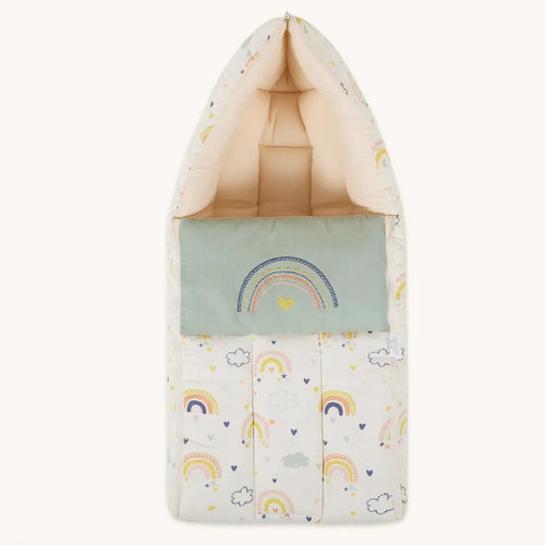 Abracadabra Baby Carry Cot Nest - Rainbow