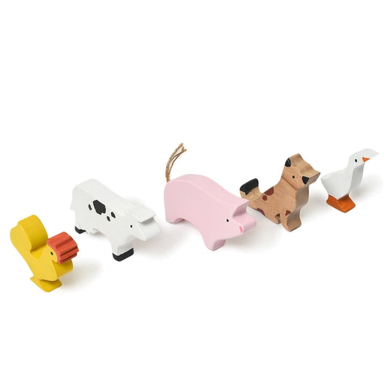 Farm Wooden Animals Set