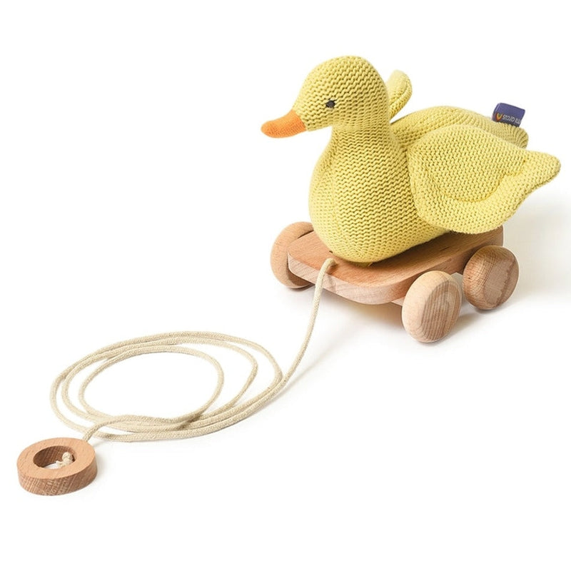 Duck Push & Pull Soft Toy