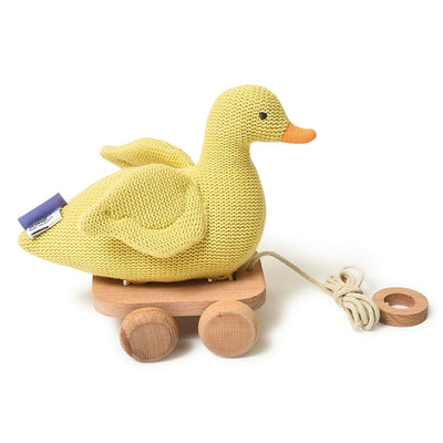 Duck Push & Pull Soft Toy