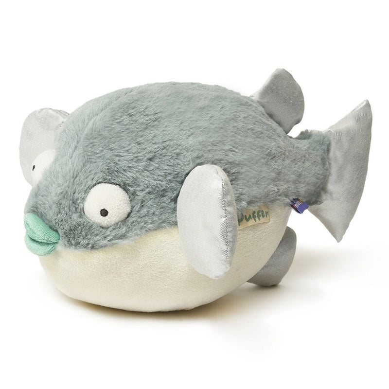 Puffer Fish Soft Toy- Green