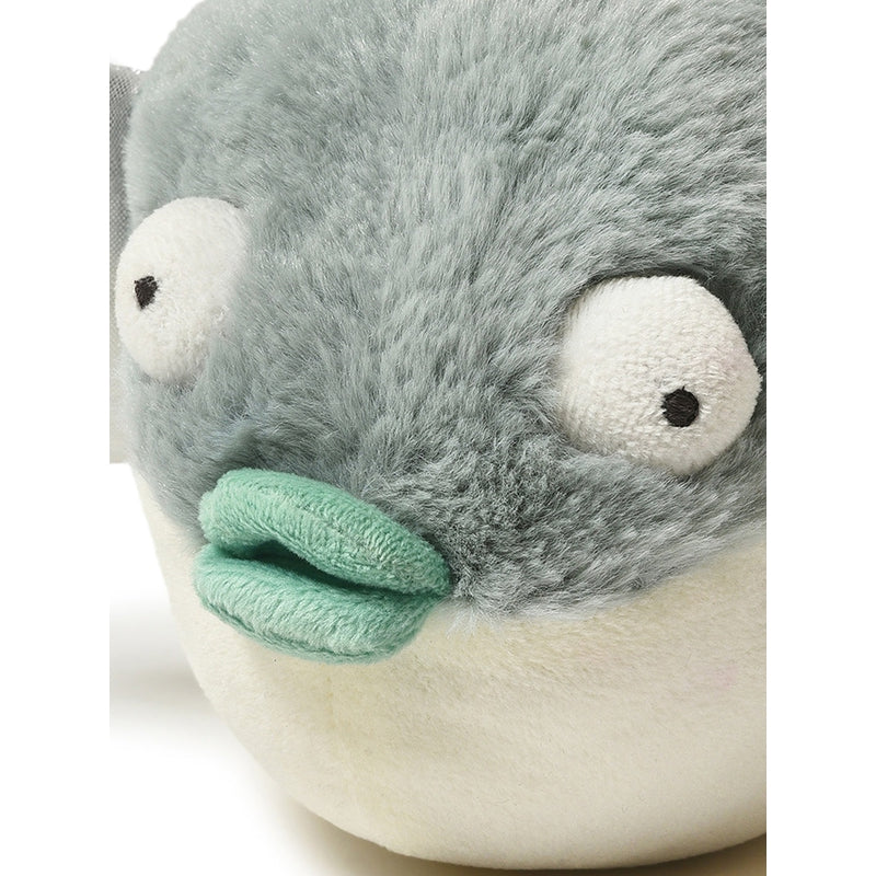 Puffer Fish Soft Toy- Green