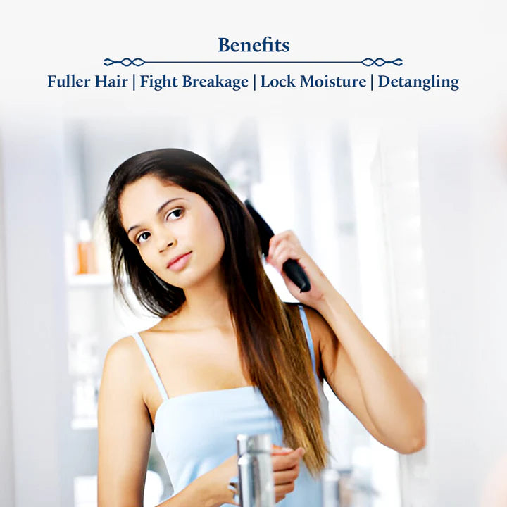 Blue Nectar Batana & Almond Leave-In Conditioner for Soft, Smooth, and Manageable Hair (14 Herbs) - 200g