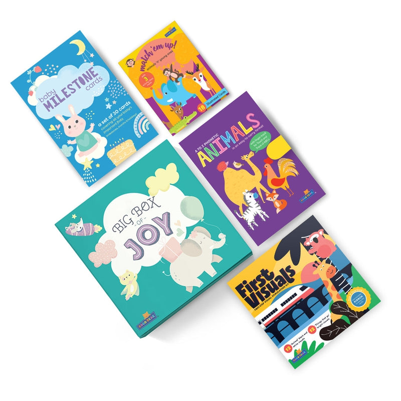 The Baby Milestone Box of Joy (Combo of 4) - English