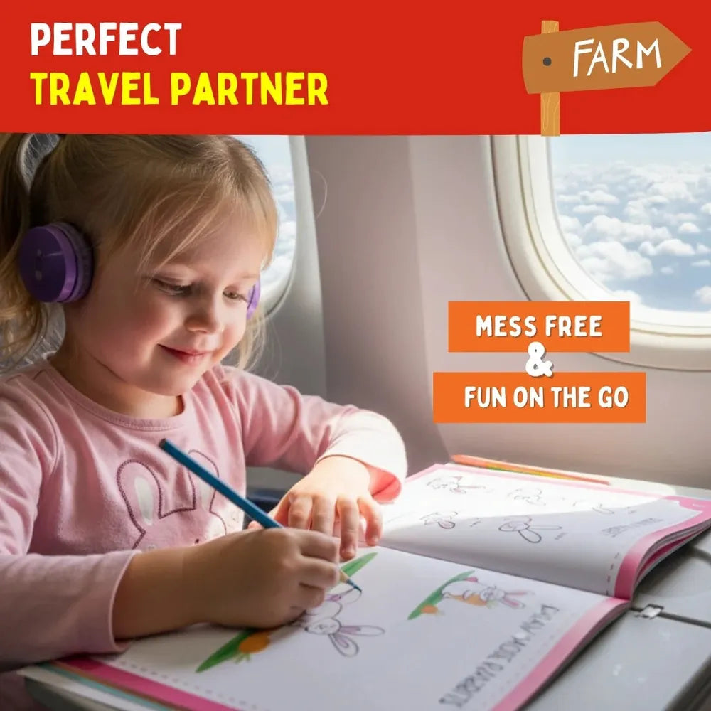 PepPlay Step by Step Drawing Book - Cute Farm Animal | Easy Drawing Practice for Kids