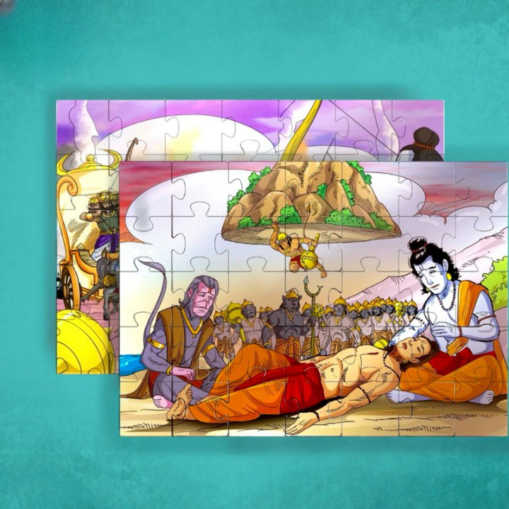 Ramayan Jigsaw Puzzle (Combo of 10) - Kumbhkarana and Shakti Worship