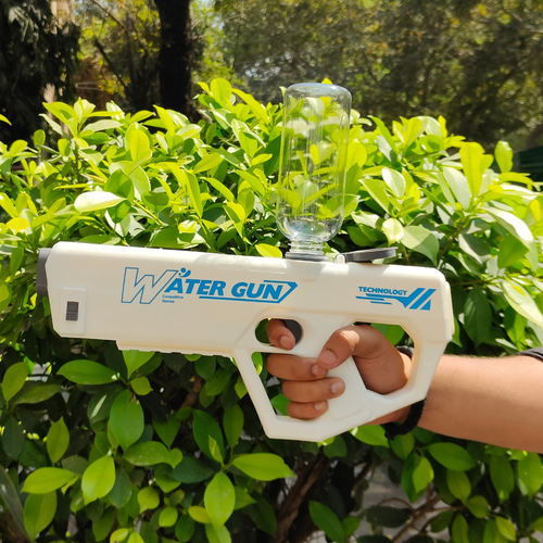3 Modes Automatic Big Size Holi Pichkari Water Blaster | 8-10m Long Range | Fast USB Charging | Assorted Colors