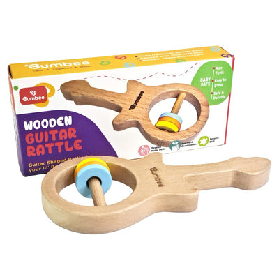 Wooden Guitar Rattle