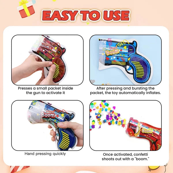 Kidology Inflatable Fireworks Guns (Set of 15)